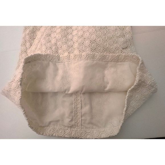 ABS  BY ALLEN SCHWARTZ Lace White Dress Size 8 #1125 - Picture 13 of 16